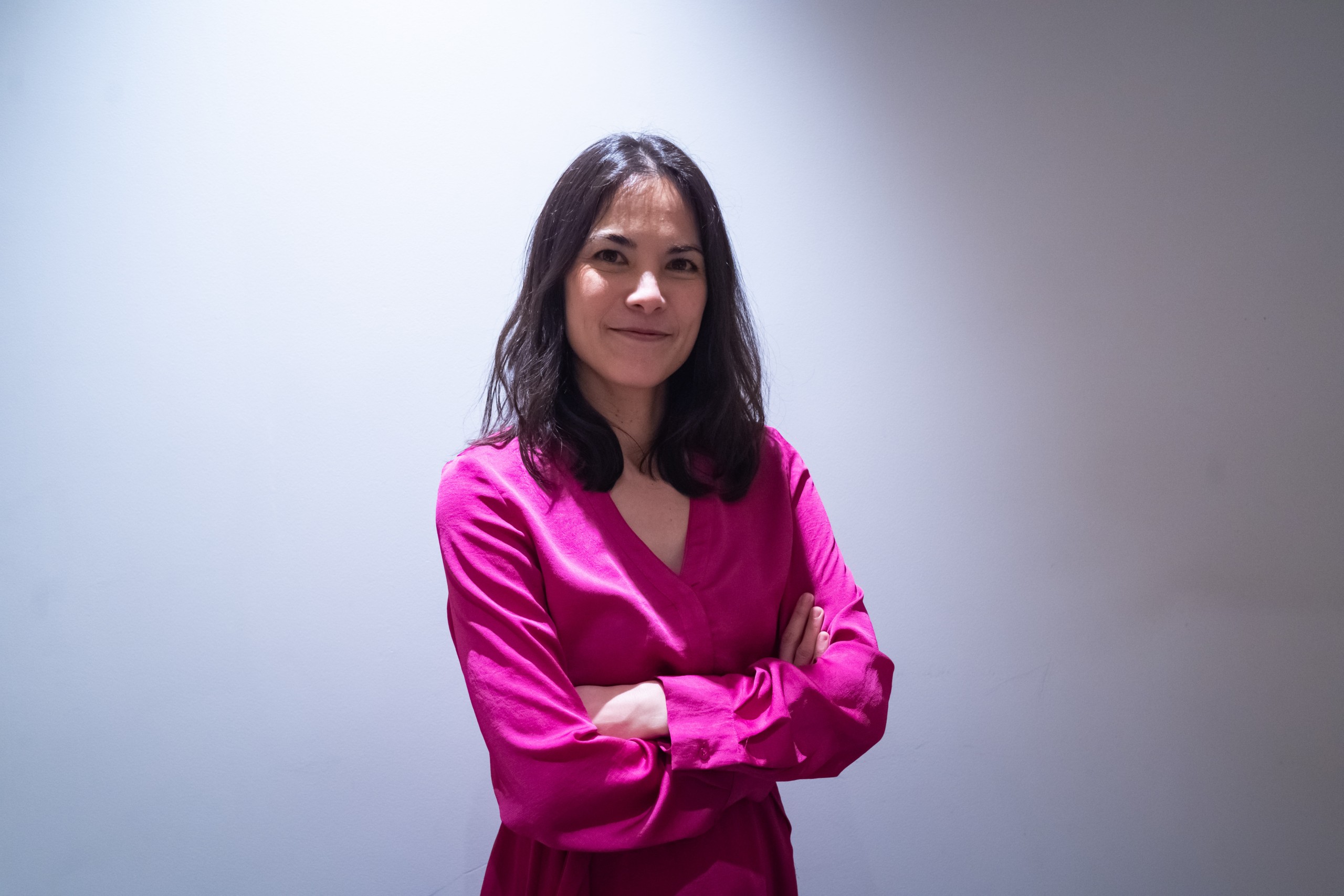 Photo d'une entrepreneure accompagnée par h'up.