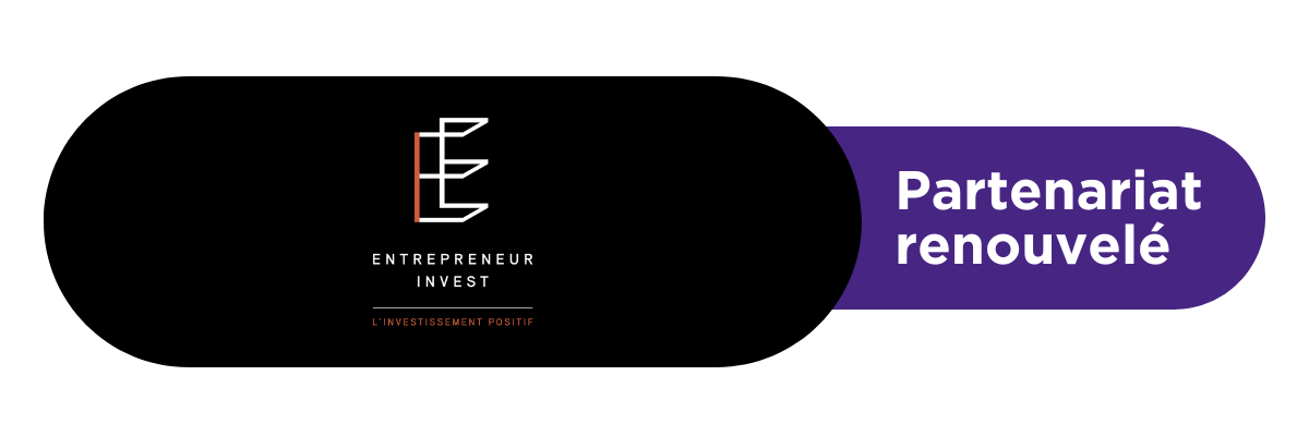 Logo Entrepreneur Invest. Partenariat renouvelé.