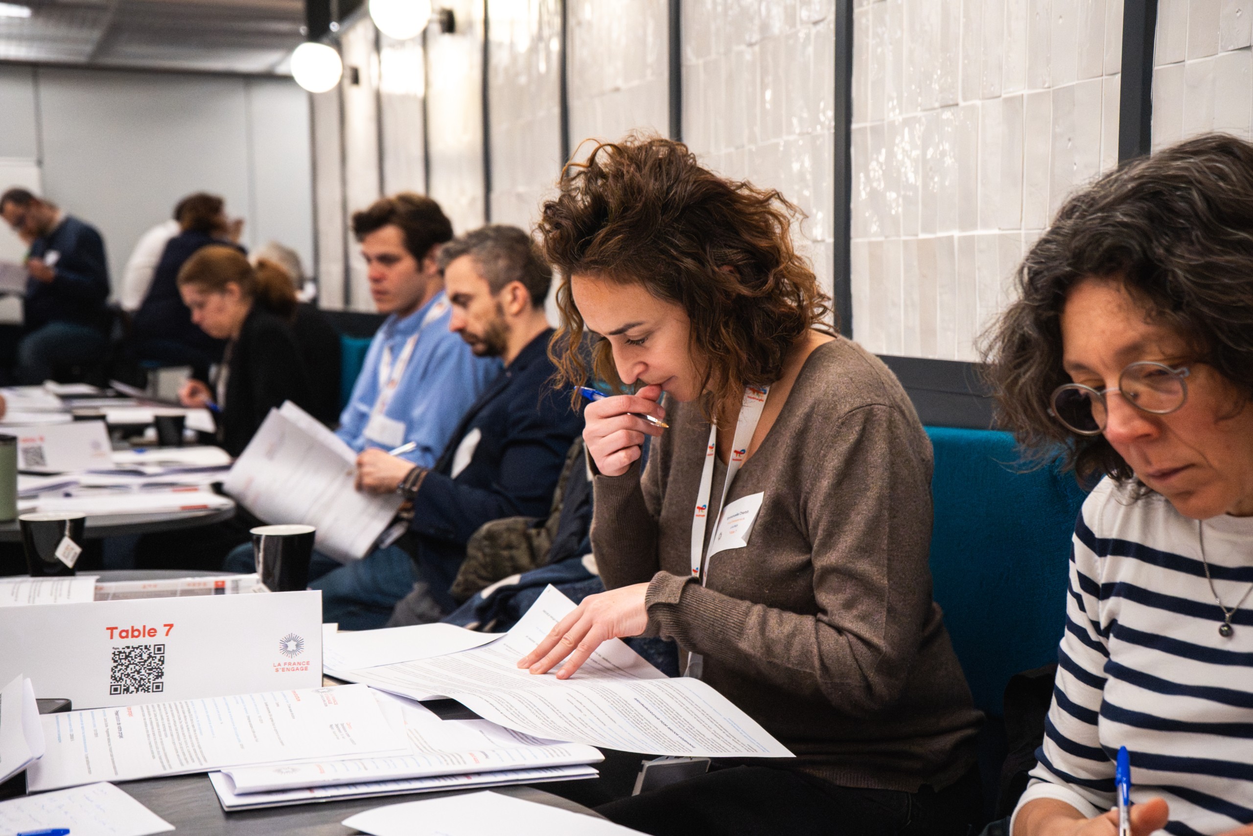 Photo du jury La France s'engage.