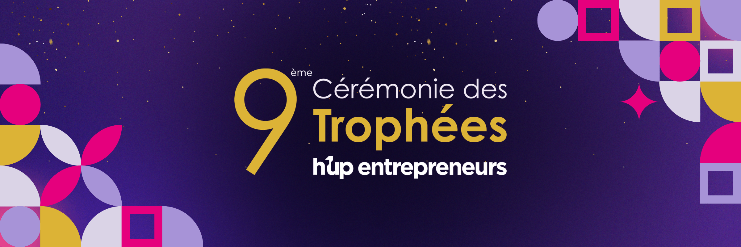 Trophées h'up 2026 - bannière