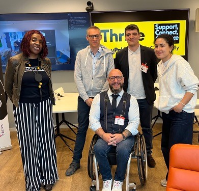 Photo prise lors de la rencontre entre PayPal et h'up entrepreneurs le 22 avril 2026.